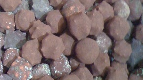 Copper Balls After Electrowinning Treatment